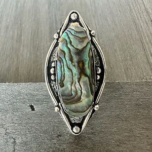 Abalone Handmade 925 Ring